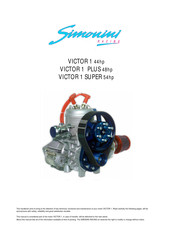 SIMONINI Racing VICTOR 1 PLUS Manual