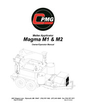 CPMG Magma M2 Owner's/Operator's Manual