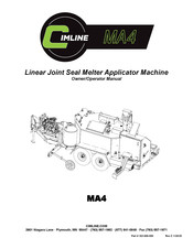 CIMLINE MA4 Owner's/Operator's Manual