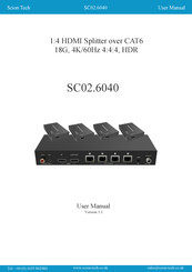 Scion-Tech SC02.6040 User Manual