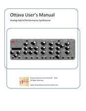 Artisan Electronic Instruments Ottava User Manual