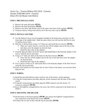 Inferno Cab Heaters SBSS-SSHK526 Manual