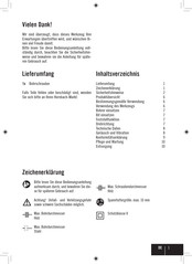 J.C. SCHWARZ JBM600 User Manual