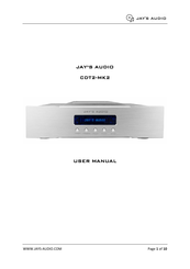 Jay's Audio CDT2-MK2 User Manual