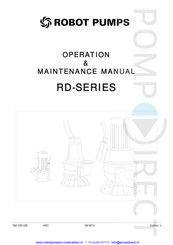 Robot Pumps RD 40 Operation & Maintenance Manual