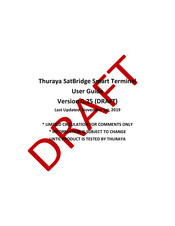 Carnegie Thuraya SatBridge User Manual