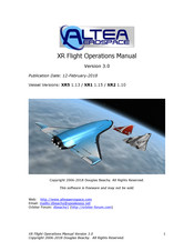 Altea erospace XR1 1.15 Operation Manual