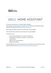 Elelabs ELU013 Manual