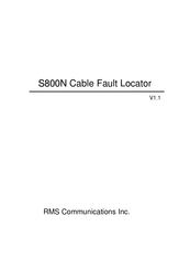RMS Communications S800N User Manual