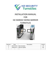 HZ Security HZ-SWBS02 Installation Manual