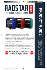 RadStar Alpha516 Product Manual