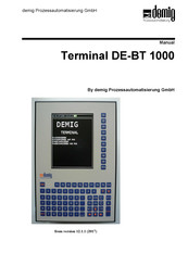 demig DE-BT 1000 Manual