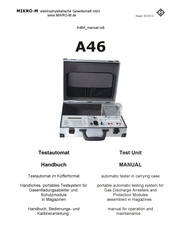 MIKRO-M A46 Manual