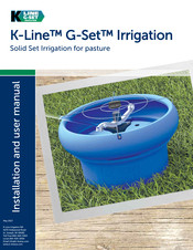 K-Line Irrigation G-Set Installation And User Manual