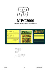 P&b Goldstart MPC2000 Manuals | ManualsLib