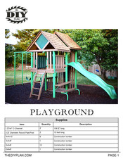 TheDIYPlan Backyard Playground Manual