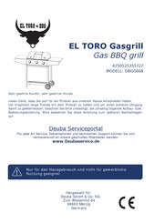 EL TORO DBGG008 Instructions Manual