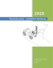 Stout Designs TRAILBLAZER Operation Manual
