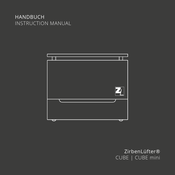ZirbenLüfter CUBE mini Instruction Manual
