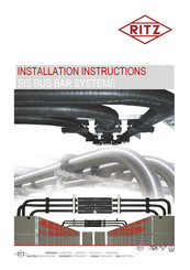 RITZ SIS BUS BAR SYSTEMS Installation Instructions Manual