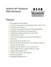 Synthino XM Manual