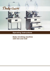 Dedy 220 Operating Instructions Manual