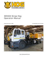 Hog Technologies SK5500 Operation Manual