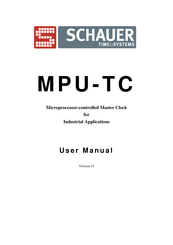 MATTIG-SCHAUER MPU-TC User Manual