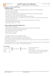 RcJoyCon CarPC JoyCon Exr Manual