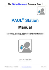 WaterBackpack PAUL Manual