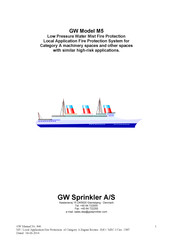 GW Sprinkler M5 Manual