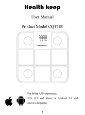 Health keep CQT100 User Manual