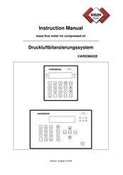 DIELEN VARIOMASS Instruction Manual