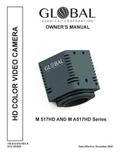 Global Surgical M A517HD Series Owner's Manual
