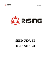 Rising SEED-710A-55 User Manual