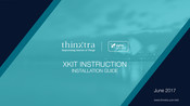 Thinxtra sigfox Xkit Installation Manual
