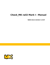 CheckMK Rail2 Mark I Manual