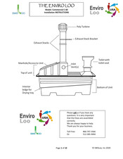 SWSLoo Enviro Loo C-60 Installation Instructions Manual