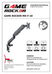 GAME ROCKER DUO MH-F-10 Original Instructions Manual