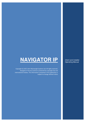 JWS Navigator IP Operating Manual