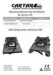 CARTAR Glidemaster Mobile 2021 Operating Manual
