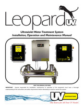 UV Superstore LEOPARD UV Series Installation, Operation And Maintenance Manual