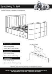 Sleep Secrets Symphony Assembly Instuctions