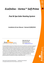 EcoOnline Vertex Self-Prime Installation & User Manual