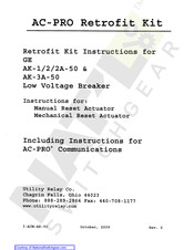 Utility Relay AC-PRO Instructions Manual