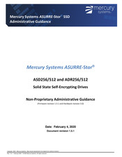 Mercury Systems ASURRE-Stor ASD512 Administrative Guidance