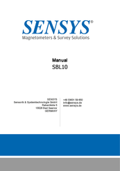 SENSYS SBL10 Manual