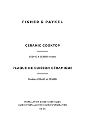 Fisher & Paykel CE365D Series Installation Manual/User Manual
