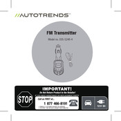 AutoTrends 035-5246-4 Instruction Manual