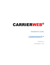 carrierweb CARRIERMATE Diagnostics Manual